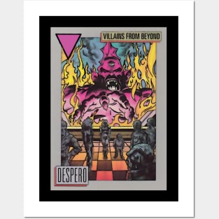 Despero plays a pawn Posters and Art